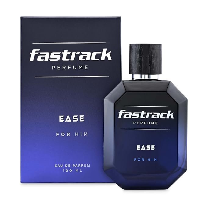 Fastrack Perfume Ease | Perfume for Men |100 ml EDP | Long lasting Smell | Aqua perfume for men | Crafted by European experts| Best Gift for Men