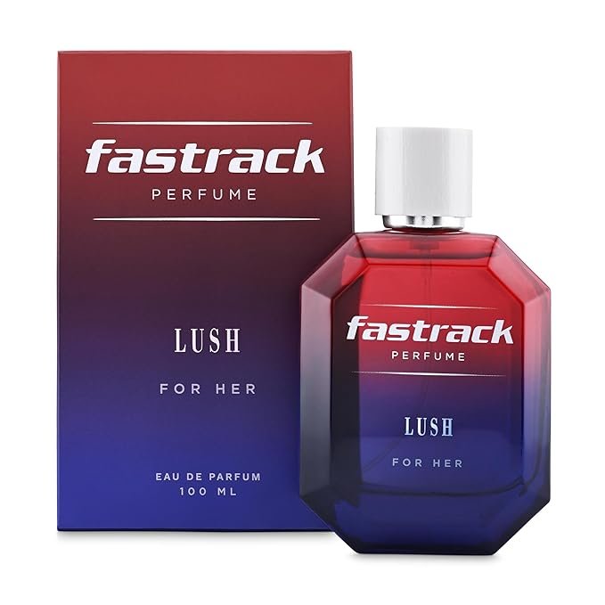 Fastrack Perfume Lush |Scent for women | 100 ml EDP |Long lasting Smell |Floral & Fruity Fragrance crafted by European experts|Best gift for women