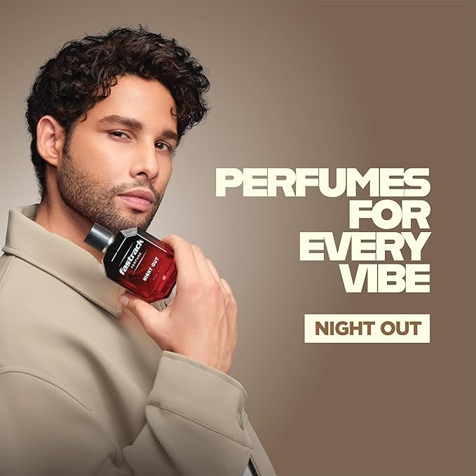 Fastrack Perfume Night Out |Perfume for Men| 100 ml EDP |Long lasting Smell |Woody Oud Perfume for men | Crafted by European experts|Best gift for Men