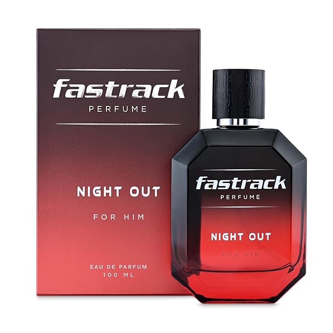 Fastrack Perfume Night Out |Perfume for Men| 100 ml EDP |Long lasting Smell |Woody Oud Perfume for men | Crafted by European experts|Best gift for Men