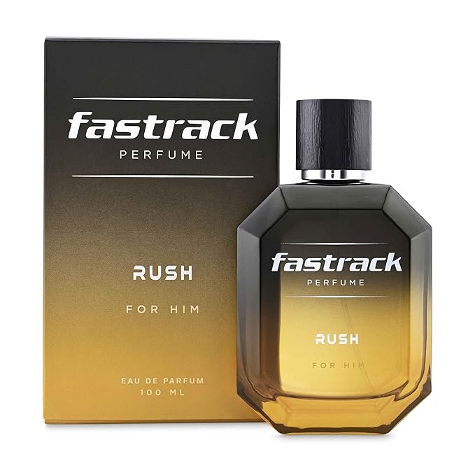Fastrack Perfume Rush |Scent for Men| 100 ml EDP |Long lasting Smell |Woody Musk Fragrance for men | Crafted by European experts|Best gift for Men