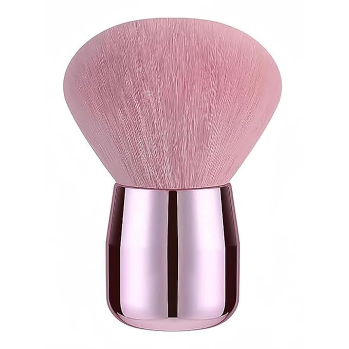 Leticia Makeup Blush Brushes for Cheeks, Travel Size Face Powder Brush for Loose Powder, Fluffy Foundation Brush for Face, Kabuki Brush for Mineral Powder Contouring Cream or Liquid Cosmetics