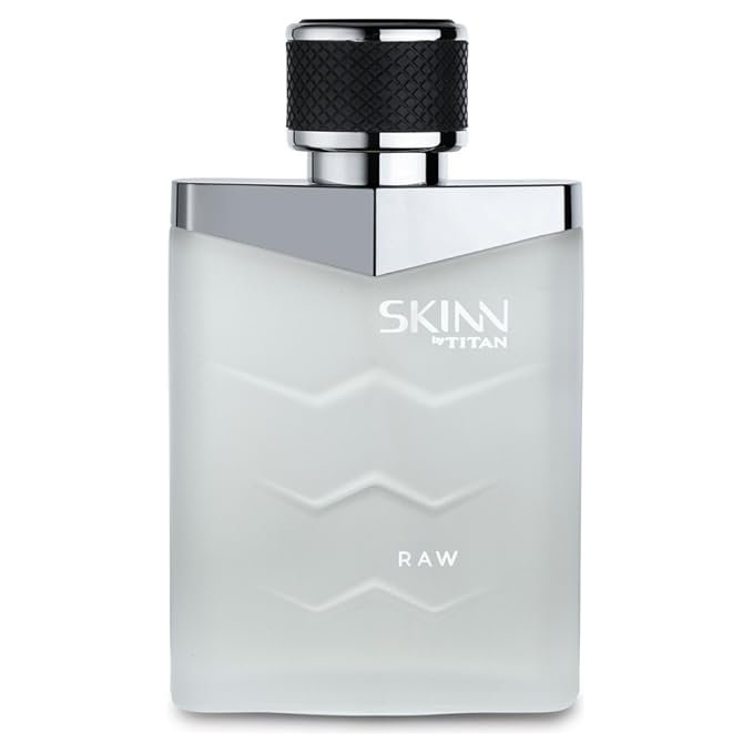 Skinn By Titan Raw Long Lasting EDP for Men – 100 Ml | Perfume Spray | Eau De Parfum | Cologne | Daily Use | Premium Fresh Fragrance | Grooming Essentials