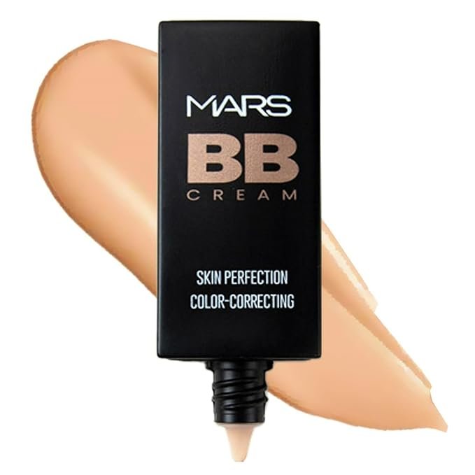 MARS BB Cream Lightweight Foundation | Blendable BB Cream for Women | Colour Correction for All Skin Types (30 ml) (06-RICH)