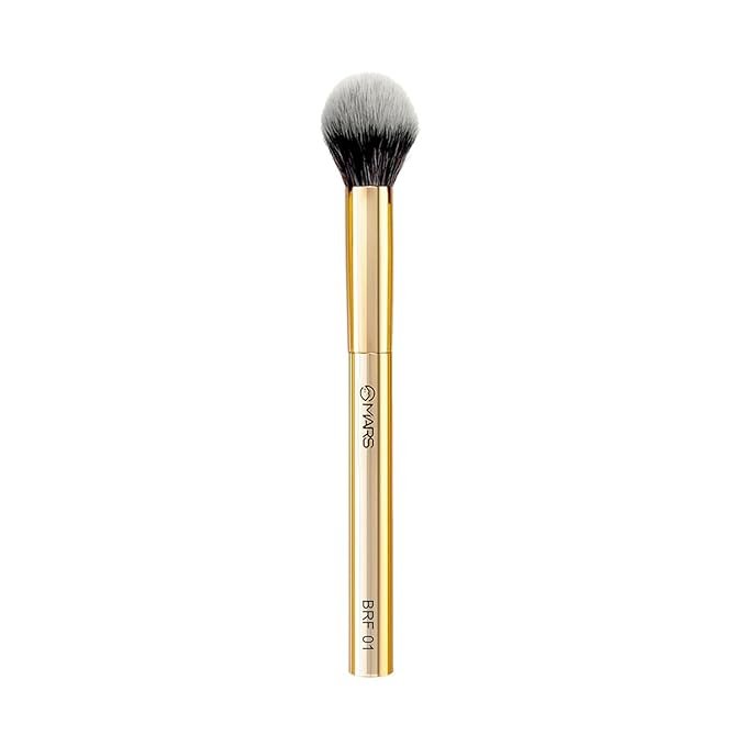Artist’s Arsenal Professional Powder make up Brush for Face | Feather Soft Touch | Precise Synthetic Bristle | Luxe Packaging makeup brush (Golden)-sh7711