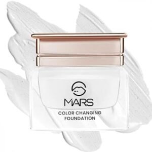 Pratham Color Changing Foundation Cream for all skin Full Coverage, Waterproof Liquid with Satin Finish, Magic Skin Tone Adapting Formula 25g