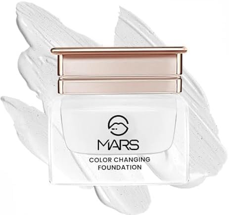Pratham Color Changing Foundation Cream for all skin Full Coverage, Waterproof Liquid with Satin Finish, Magic Skin Tone Adapting Formula 25g
