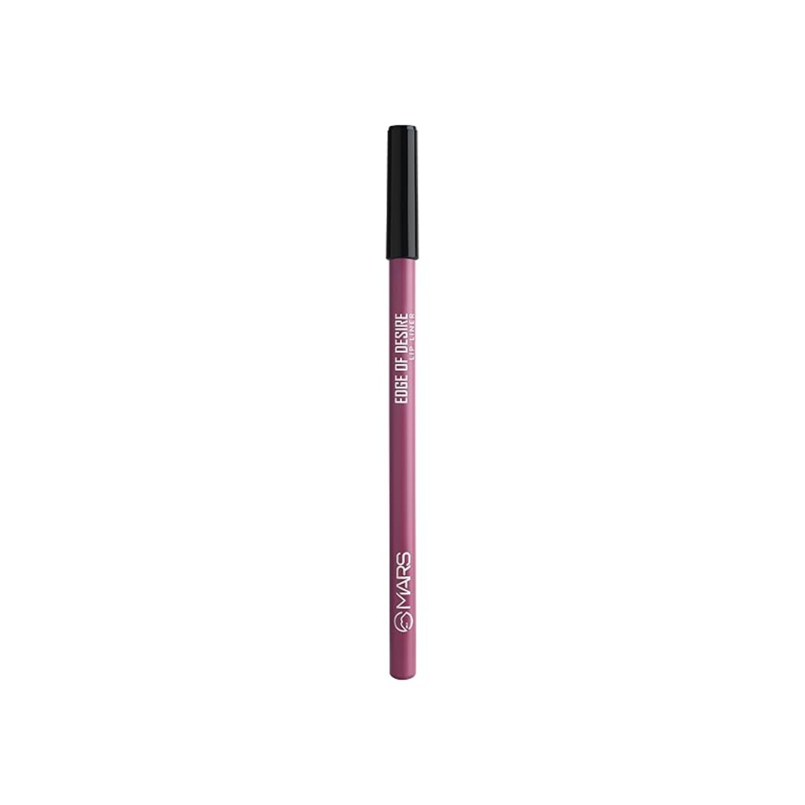 MARS Matte Lip Liner | One Swipe Smooth Application | Long Lasting Lip Pencil (1.4gm) (01-LUSTY PINK)