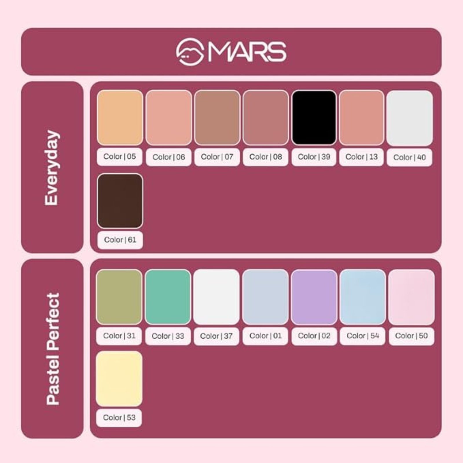 MARS EURO Nail Lacquer | Glossy Gel Finish | Rich Pigmentation | Chip Free | Quick Drying Formula | Long Lasting Nail Polish for Women | (6.0 ml) (Shade-58) - Image 4
