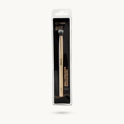 MARS Artist's Arsenal Professional Small Blending Eyeshadow Makeup Brush | Feather Soft Touch | Precise Synthetic Bristle | Perfect for Eyeshadow | Luxe Packaging Makeup Brush (Golden) - Image 6