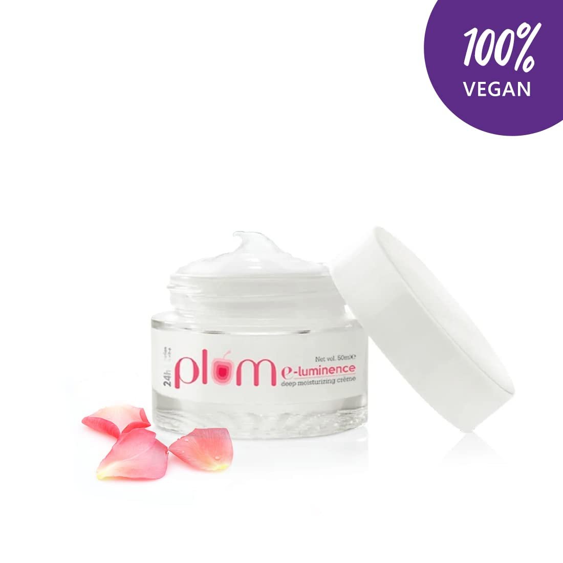 Plum E-luminence Deep Moisturizing Creme with Vitamin E & Jojoba Oil | for Radiant, Hydrated Skin | Suitable For Normal & Dry Skin | Unmatched Hydration & Antioxidant Protection | 50ml