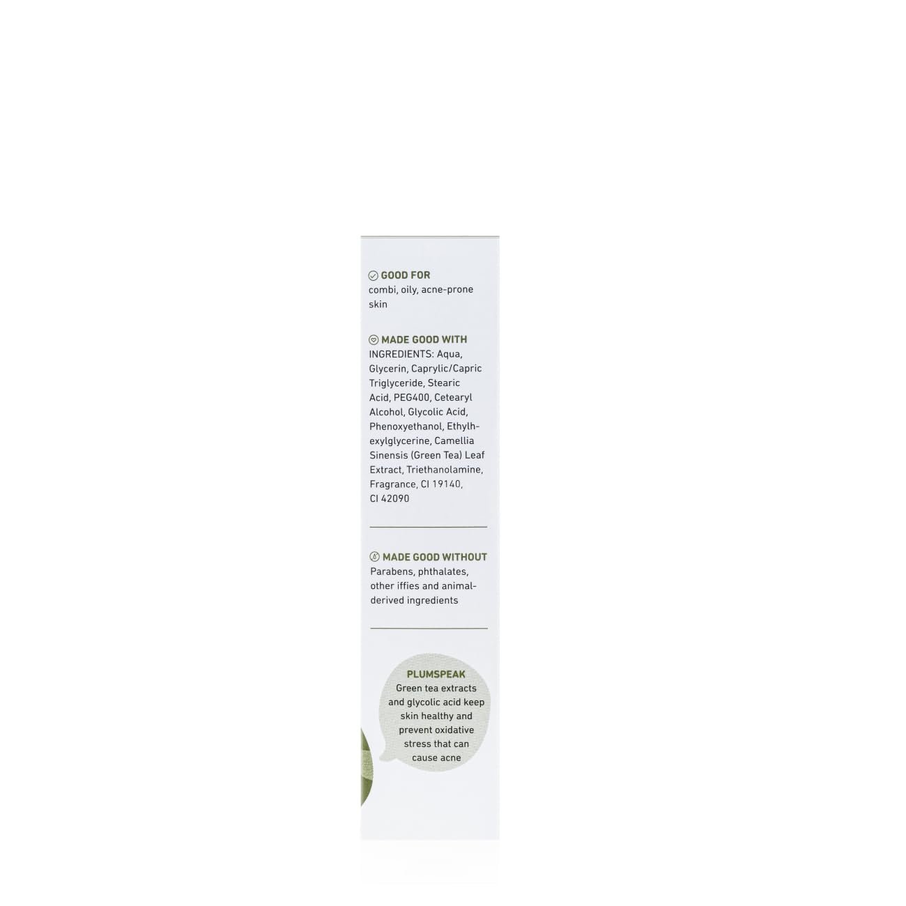 Plum Green Tea Mattifying Face Moisturizer with Glycolic acid 50ml | Controls Oil & Hydrates Skin | Non-Sticky Moisturizer for Women & Men | 50ml - Image 3