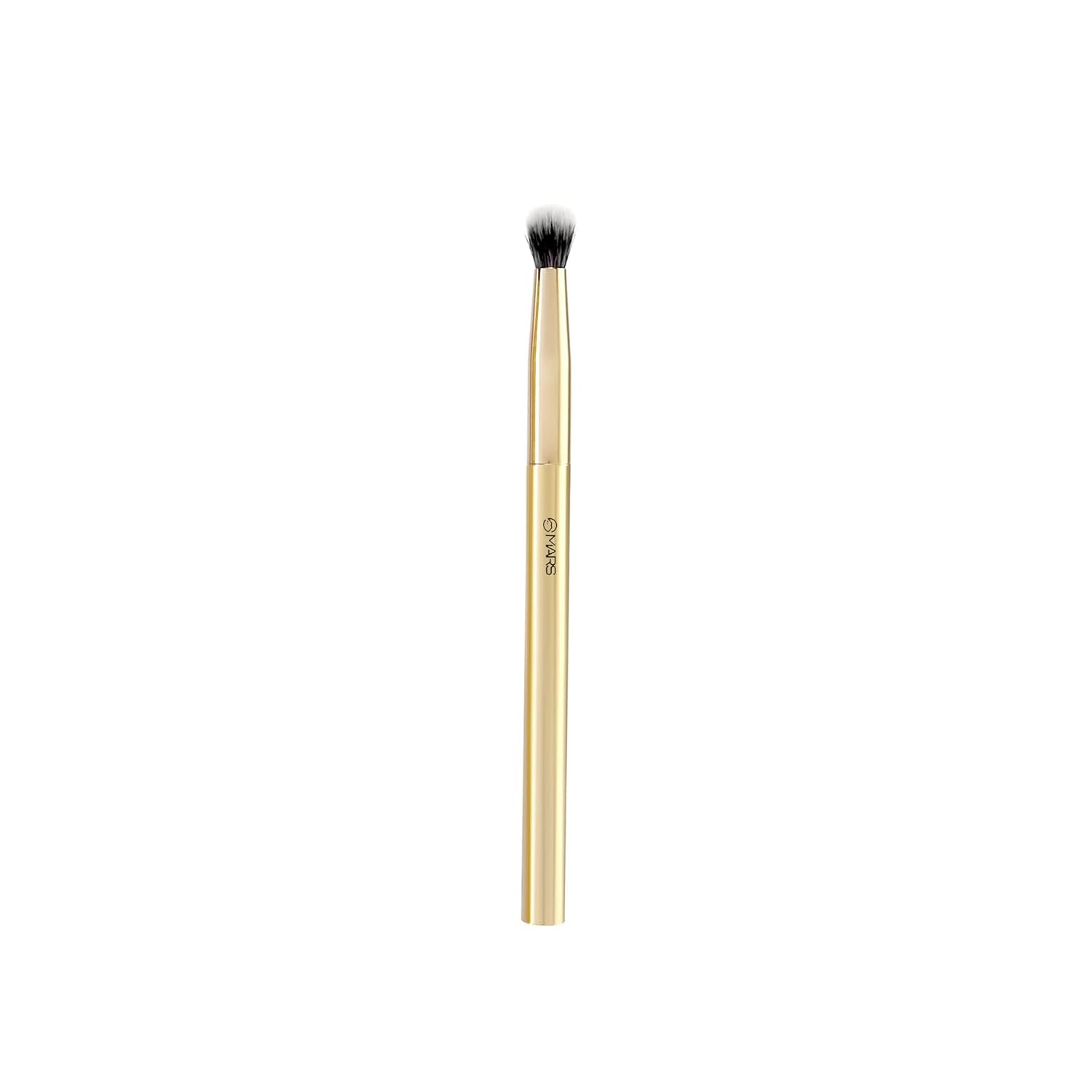 MARS Artist’s Arsenal Professional Small Blending Eyeshadow Makeup Brush | Feather Soft Touch | Precise Synthetic Bristle | Perfect for Eyeshadow | Luxe Packaging Makeup Brush (Golden)