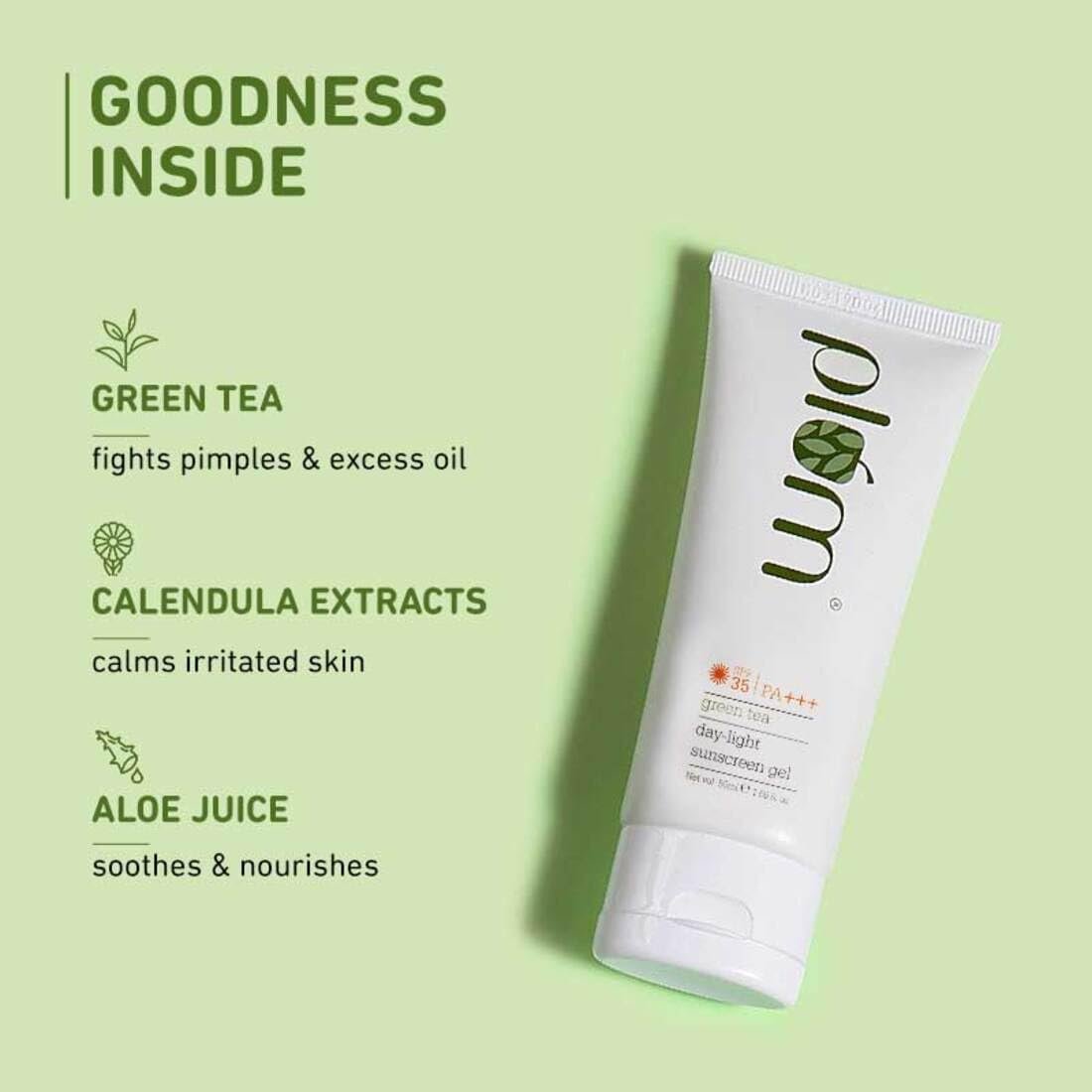 Plum Green Tea Day-Light Sunscreen Spf 35 Pa+++, 50 ml, for Oily & Ance Prone Skin, Vegan Skin Care - Image 3