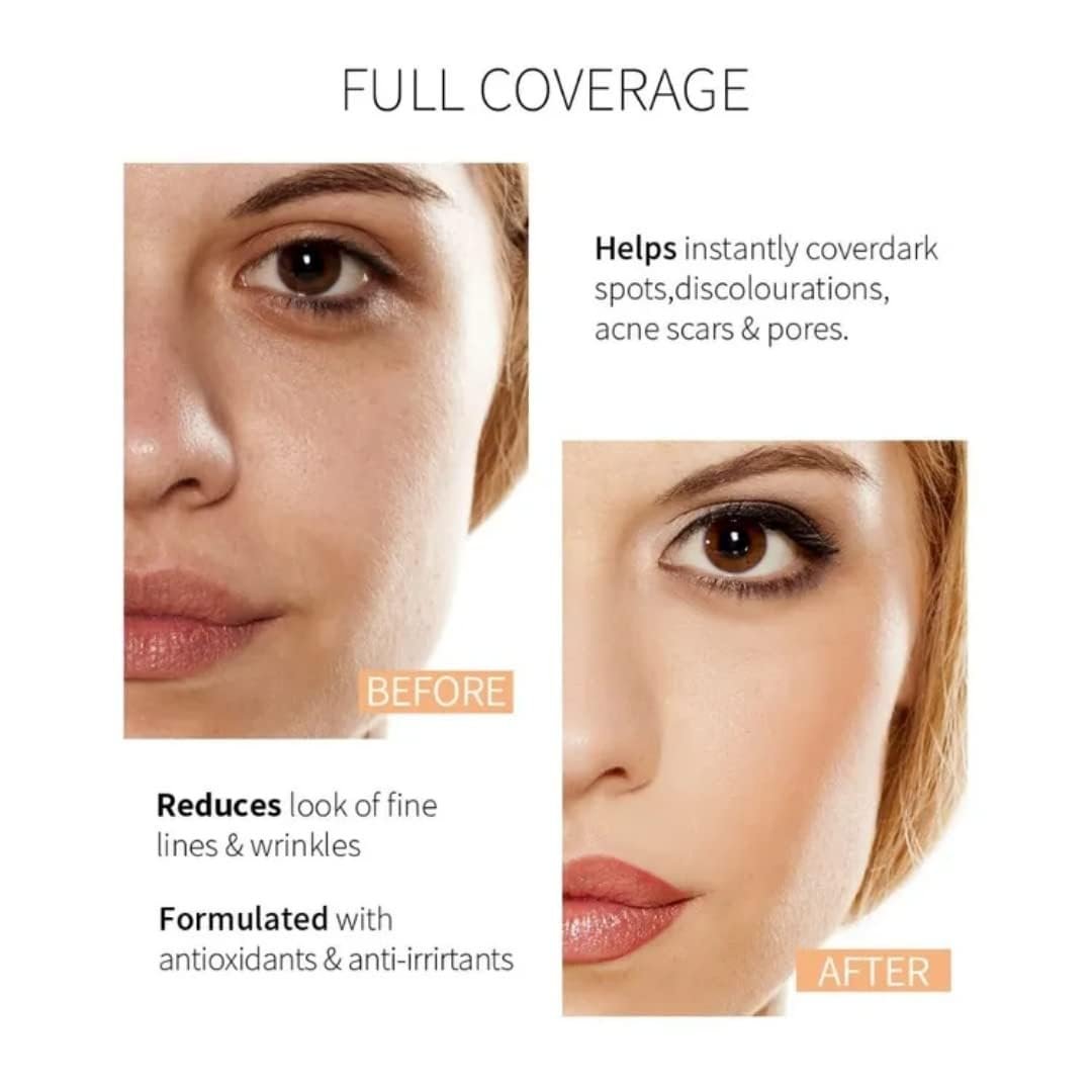 Mars Miracle Bb Makeup Foundation For Women With Primer Base For All Skin Type Light Weight Waterproof F04 60Ml (Pack Of 1). (102-Beige, Free Size) - Image 3