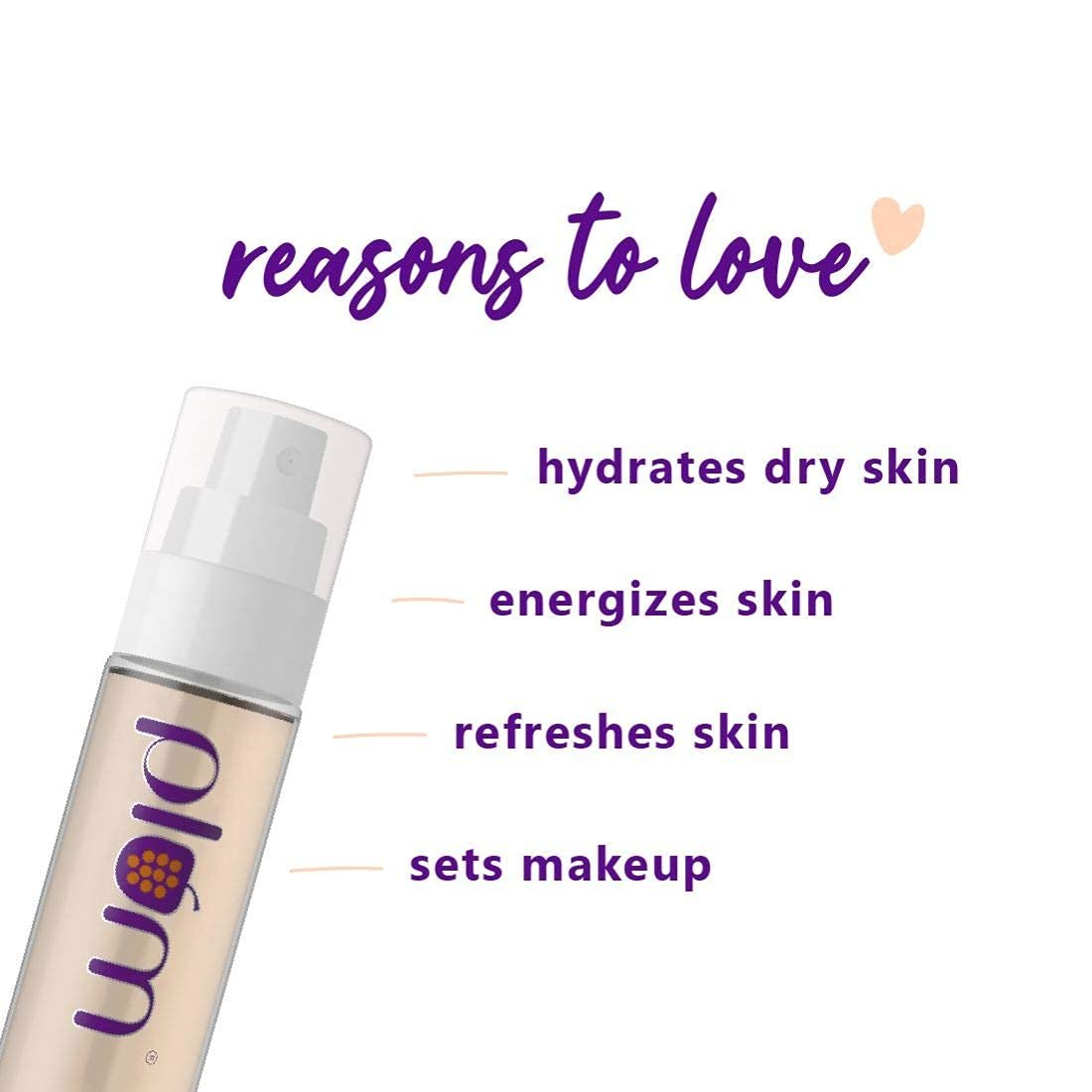 Plum Grape Seed & Sea Buckthorn Nutri-Plenish Face Mist | For Dry, Sensitive & Normal Skin | Hydrates the Skin | | 100% Vegan | Paraben Free | 100ml - Image 3