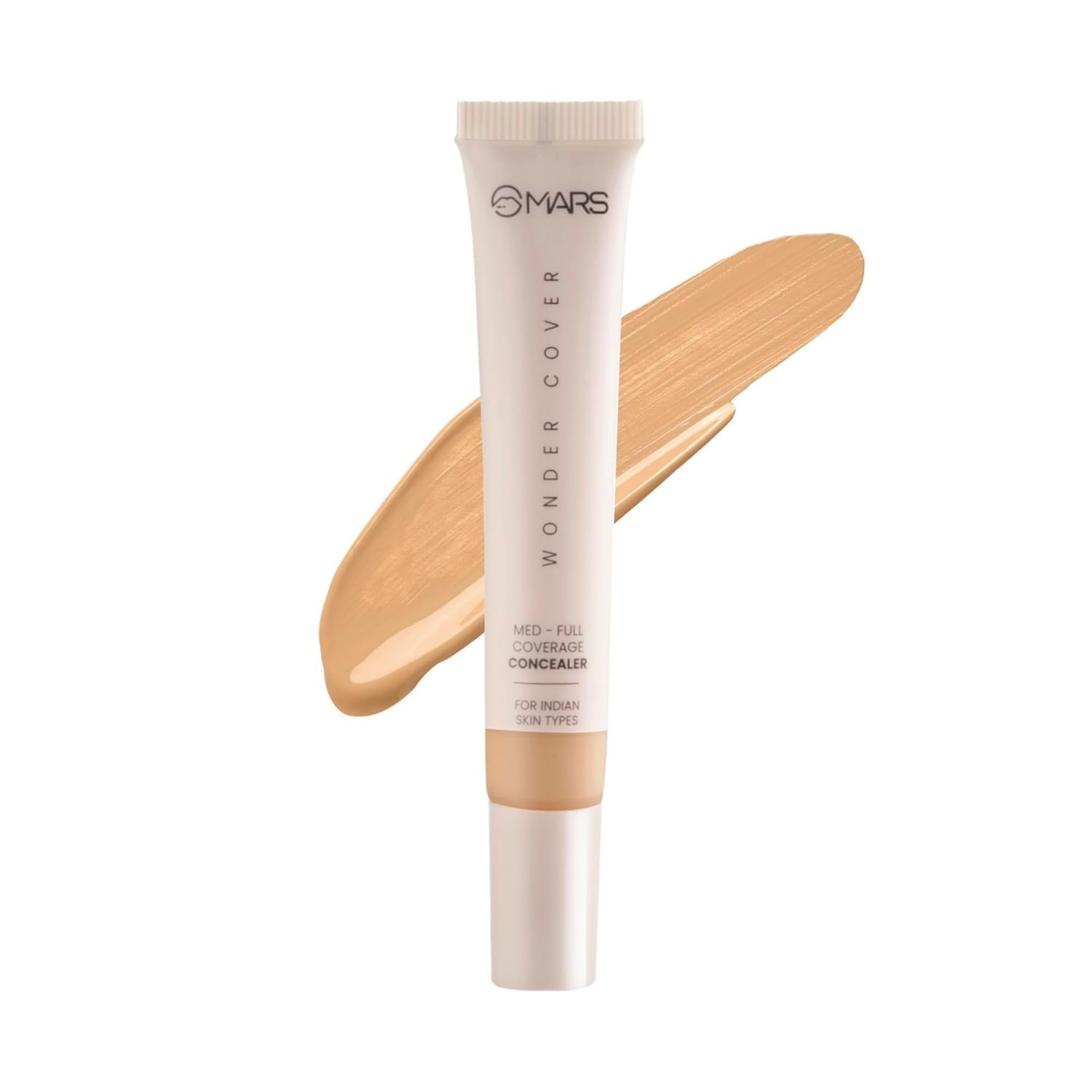 MARS Wonder Cover Liquid Concealer | Creaseproof & Easy to Blend Concealer for Face Makeup (12ml) (SHADE-07)