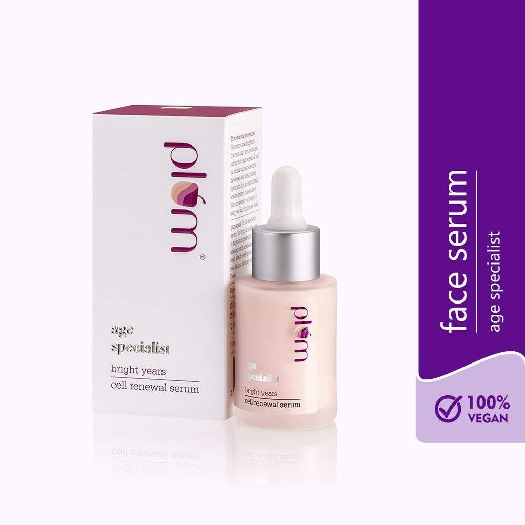 Plum Bright Years Cell Renewal Serum| Ultra-hydrating Serum | For All Skin Types | 100% Vegan, Cruelty Free | 30ml Visit the Plum Store
