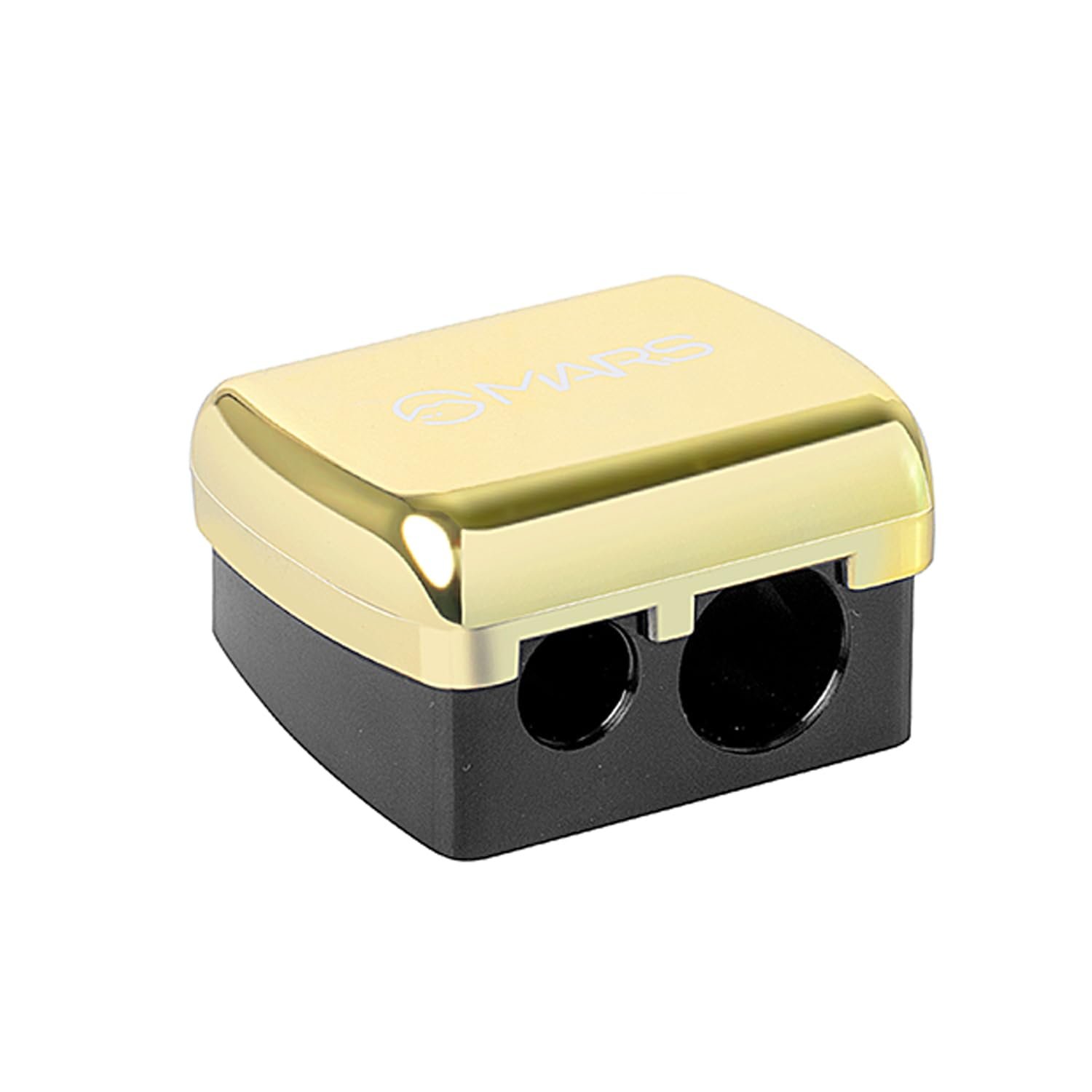 MARS 2in1 Dual Sharpener I Professional Grade Sharpener | Sharpens any type of Pencil & Lip Crayon | Compact and Portable.