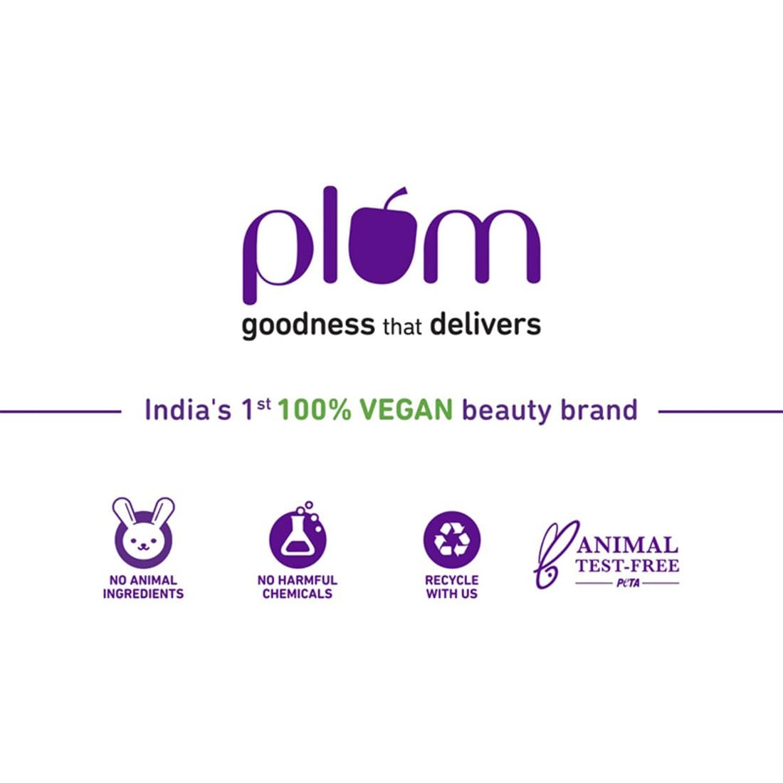 Plum 1% Encapsulated Resveratrol & 7.5% Vitamin C Face Serum | Fights Signs of Ageing | Boosts Collagen Production | Enhances Glow | Lightweight & Quick-absorbing | 100% Vegan | 30 ml - Image 7