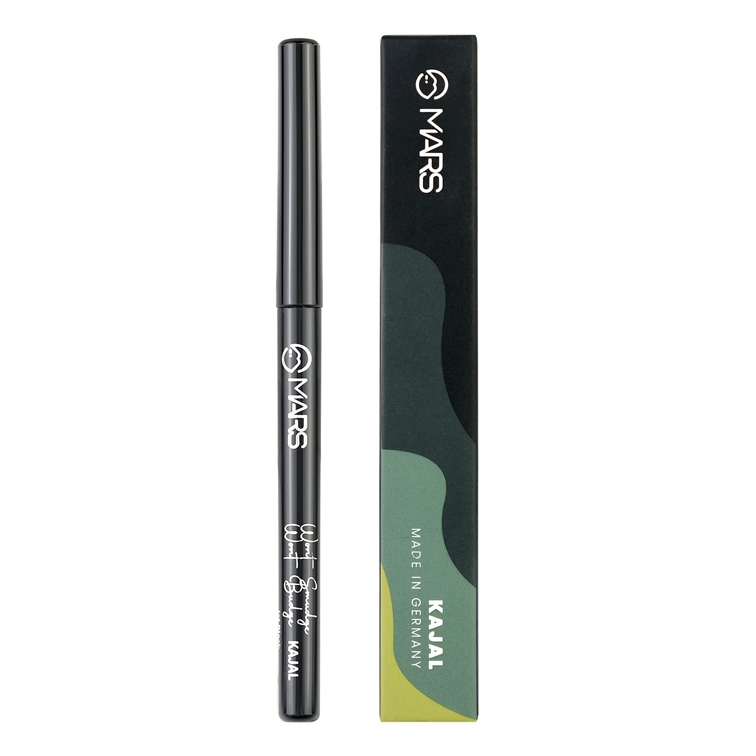 MARS won’t Smudge Long Lasting Waterproof Super Black Kajal (Jet Black, 0.35 g)