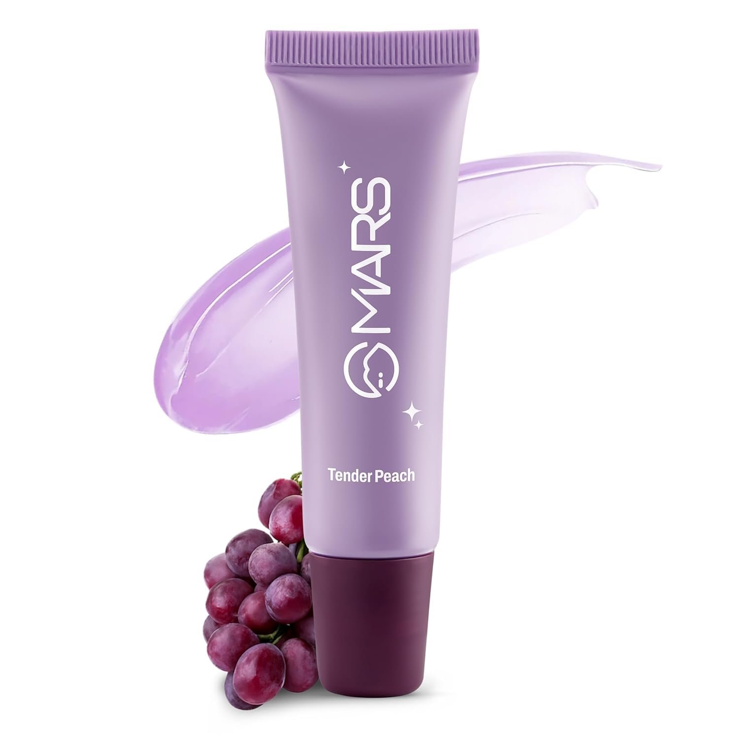Lippy Top Hydrating Lip Gel (10ml) (01-PLUMPY GRAPES) | Nourished With Vitamin-E & Shea Butter | Long Lasting Hydration | Glossy Finish | Easy to Apply-SH7711