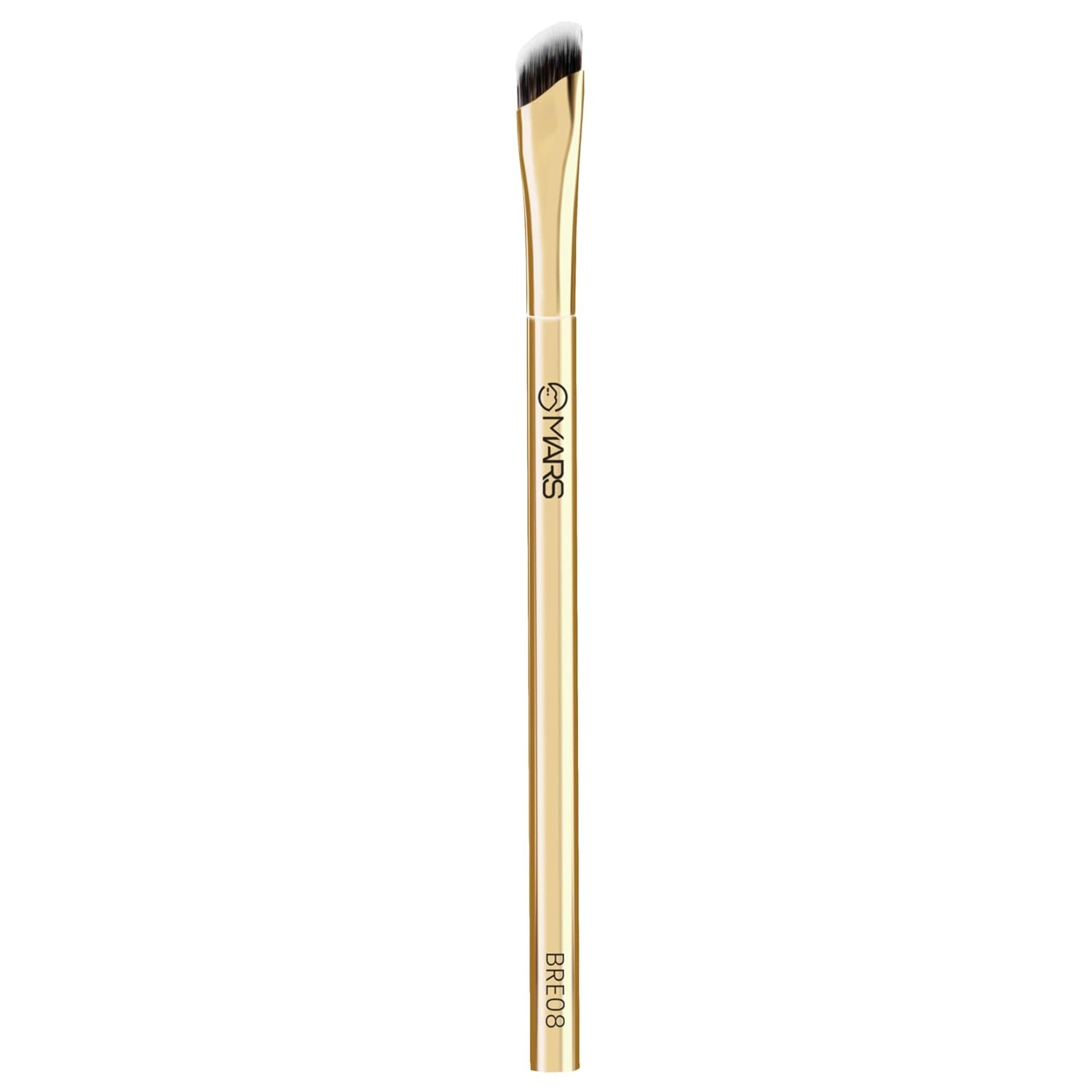 MARS Artist’s Arsenal Precision Eye Brush | Ultra-Fine Bristles | Perfect for Master Detailed Application | Multi-Functional | Soft and Ergonomic Design | Luxe Packaging (Golden)
