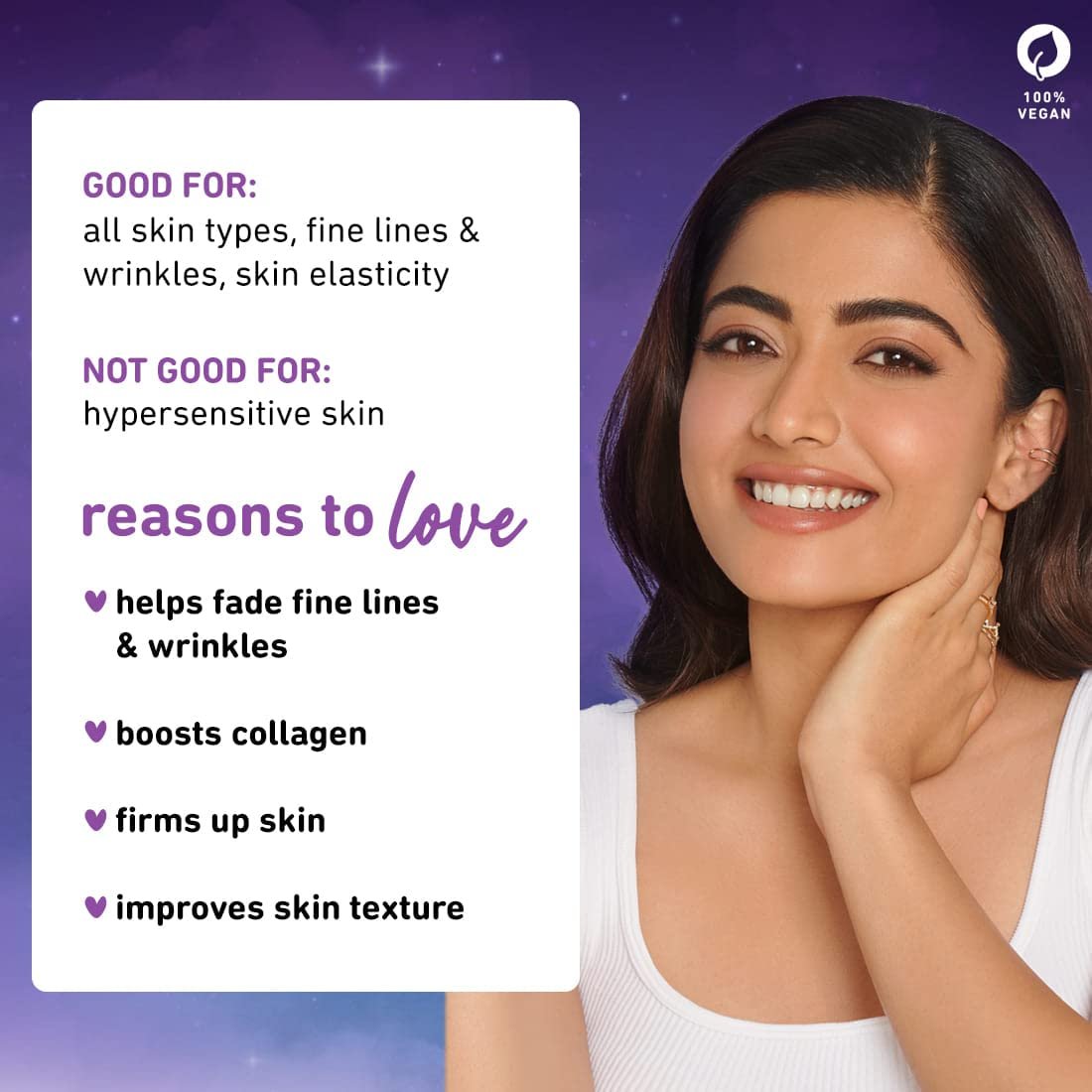 Plum 0.5% Retinol Renewing Night Cream | Prevents Fine Lines & Wrinkles | Smoothens Skin | Boosts Collagen | With Bakuchiol & Bisabolol | 100% Vegan | 50 gm