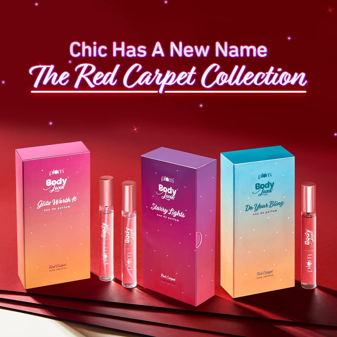 Plum BodyLovin’ Glitz Worth It Eau De Parfum (15 ml) | Red Carpet Collection | Floral Fragrance | Long-lasting Perfume - Image 7