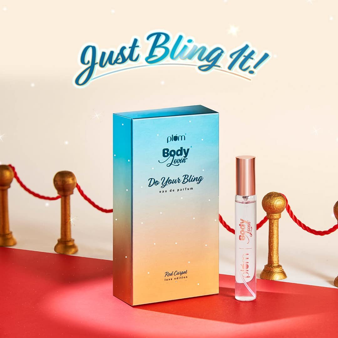 Plum BodyLovin’ Do Your Bling Eau De Parfum (15 ml) | Red Carpet Collection | Fruity & Floral Fragrance | Long-lasting Perfume - Image 2