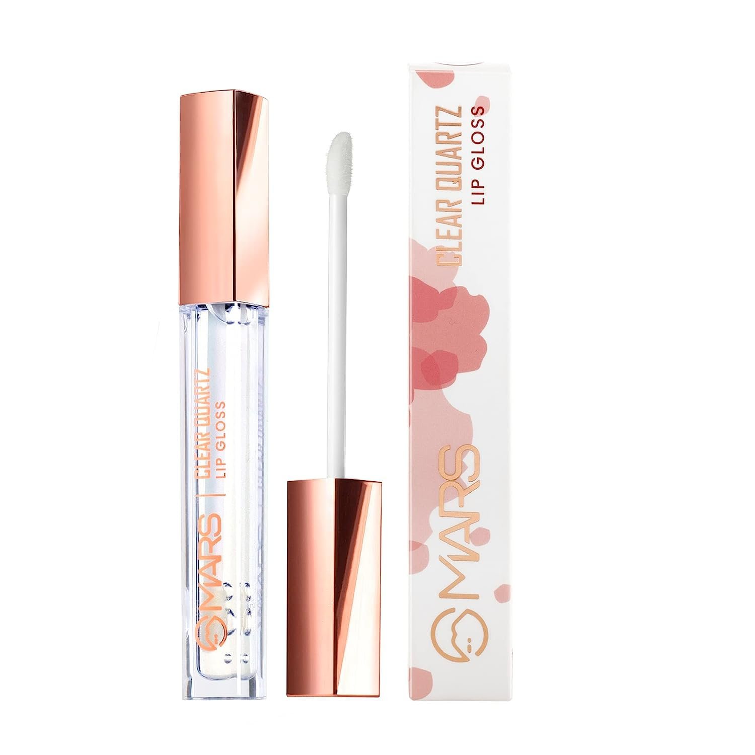 MARS Clear Quartz Lip Gloss for Women | Hydrating & High Shine | Lightweight & Comfortable Lip Gloss (3.0 ml)
