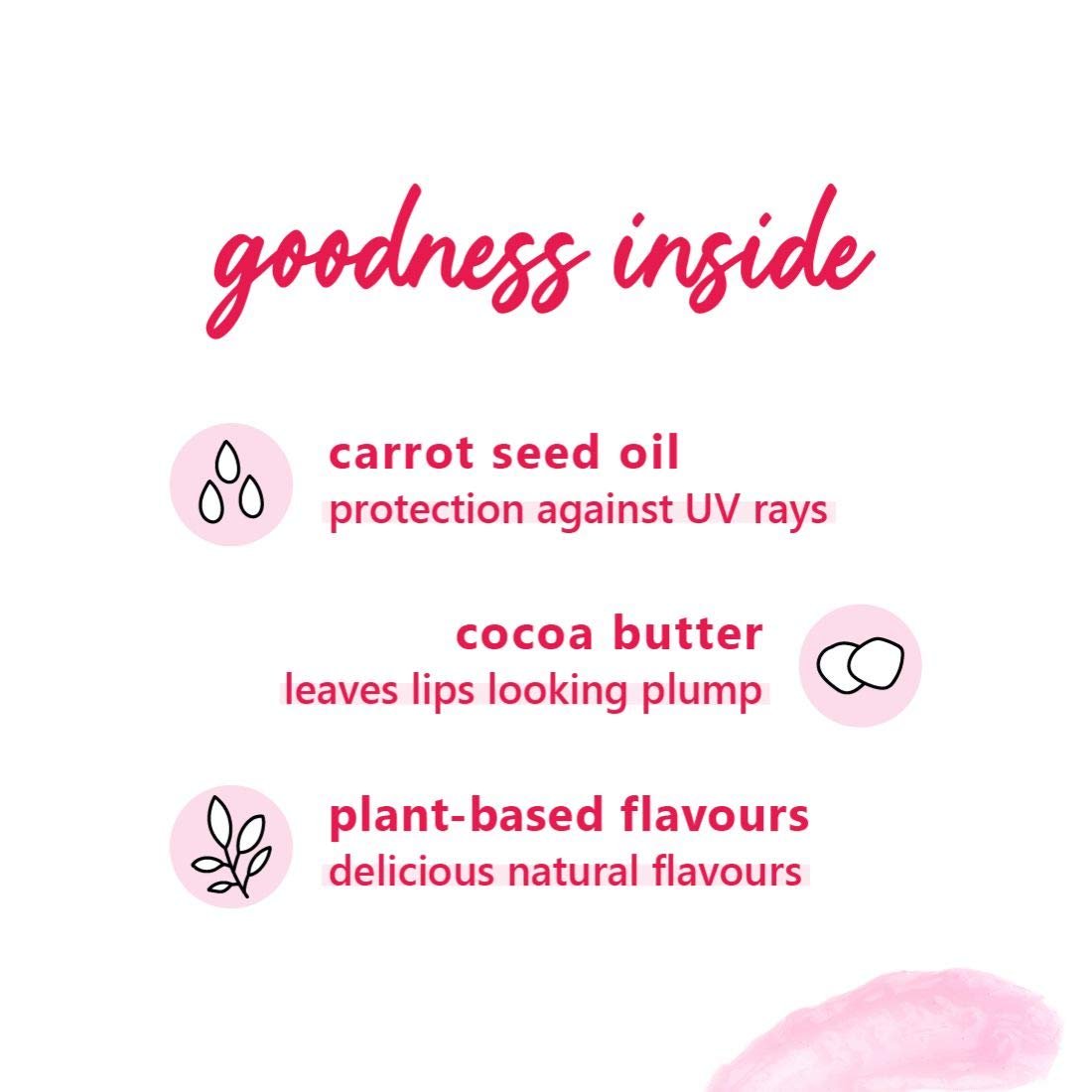 Plum Candy Melts Vegan Lip Balm | Melon Bubble-Yum | Natural UV Protection | Ultra Moisturization | Added Shine | 100% Vegan | Paraben Free | 12g - Image 4