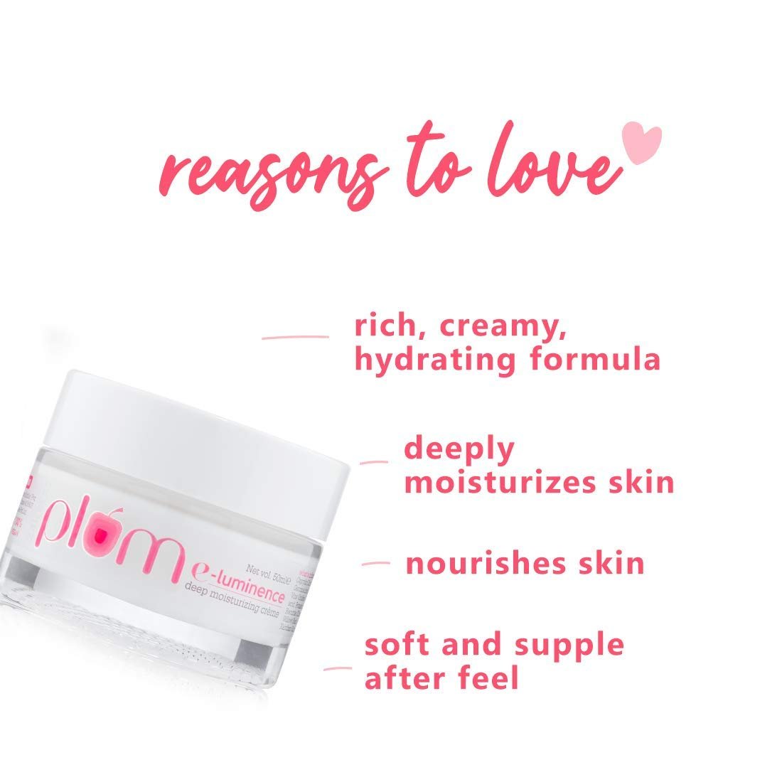 Plum E-luminence Deep Moisturizing Creme with Vitamin E & Jojoba Oil | for Radiant, Hydrated Skin | Suitable For Normal & Dry Skin | Unmatched Hydration & Antioxidant Protection | 50ml - Image 3
