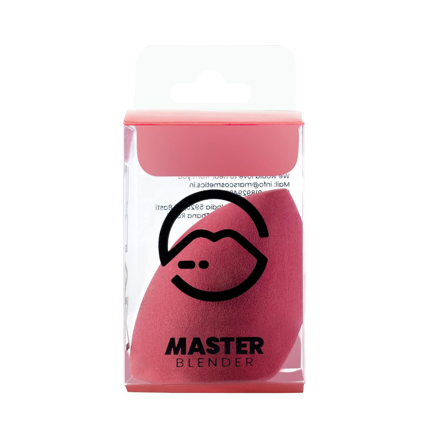 MARS Master Blender for Makeup | Dual-Sided Excellence | Flat for Precision | Premium Material | Durable | Less Product Absorption | Slant Shaped For Even Application