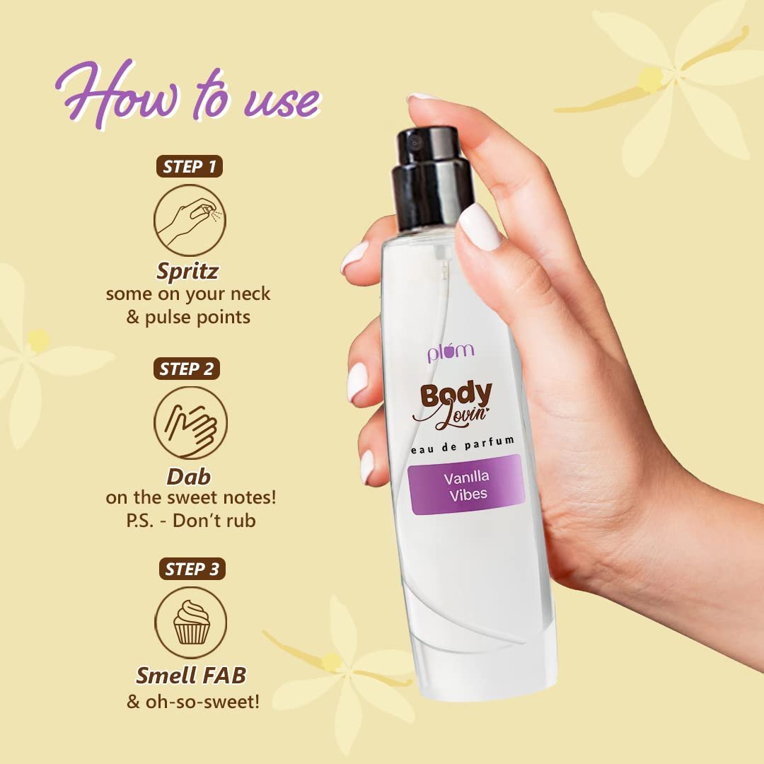 Plum BodyLovin' Vanilla Vibes Eau De Parfum, 50 ml - Image 4