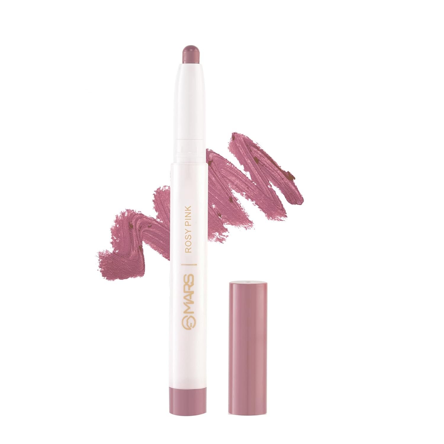 MARS Retractable Poppins Long Lasting Lip Crayon | Matte finish | Smudge proof & Kiss Proof Crayon Lipstick for Women