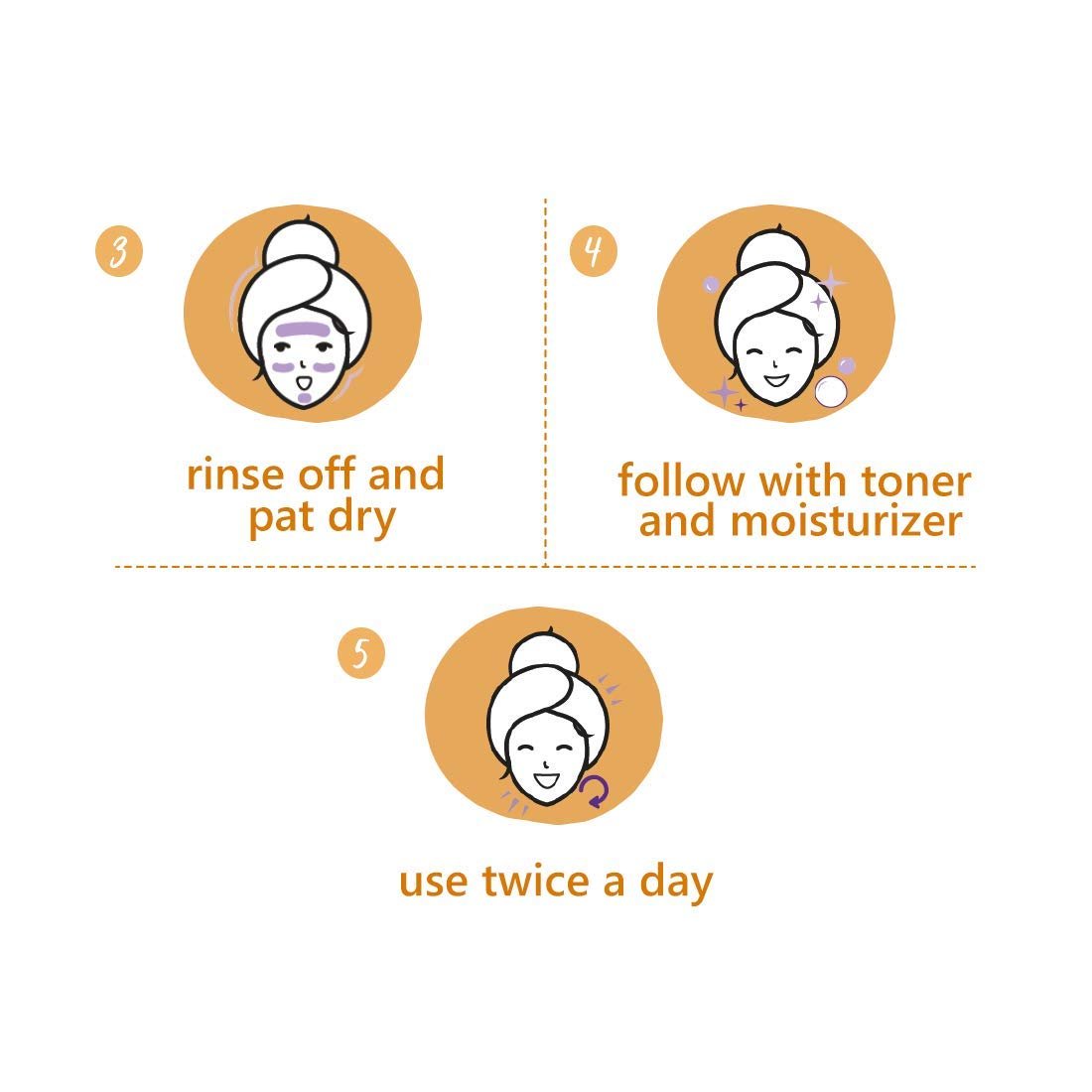 Plum Chamomile & White Tea Revival Face Wash | Mild Cleansing for Instant Glow | For Normal, Combination Skin | 100% Vegan, Cruelty Free | 75ml - Image 6