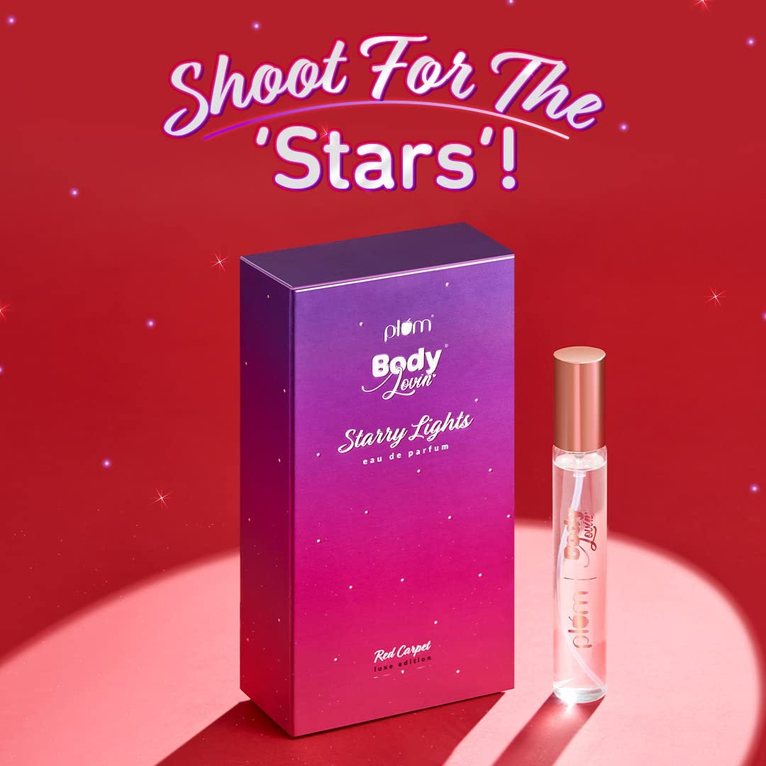 Plum BodyLovin’ Starry Lights Eau De Parfum (15 ml) | Red Carpet Collection | Fruity & Floral Fragrance | Long-lasting Perfume - Image 2