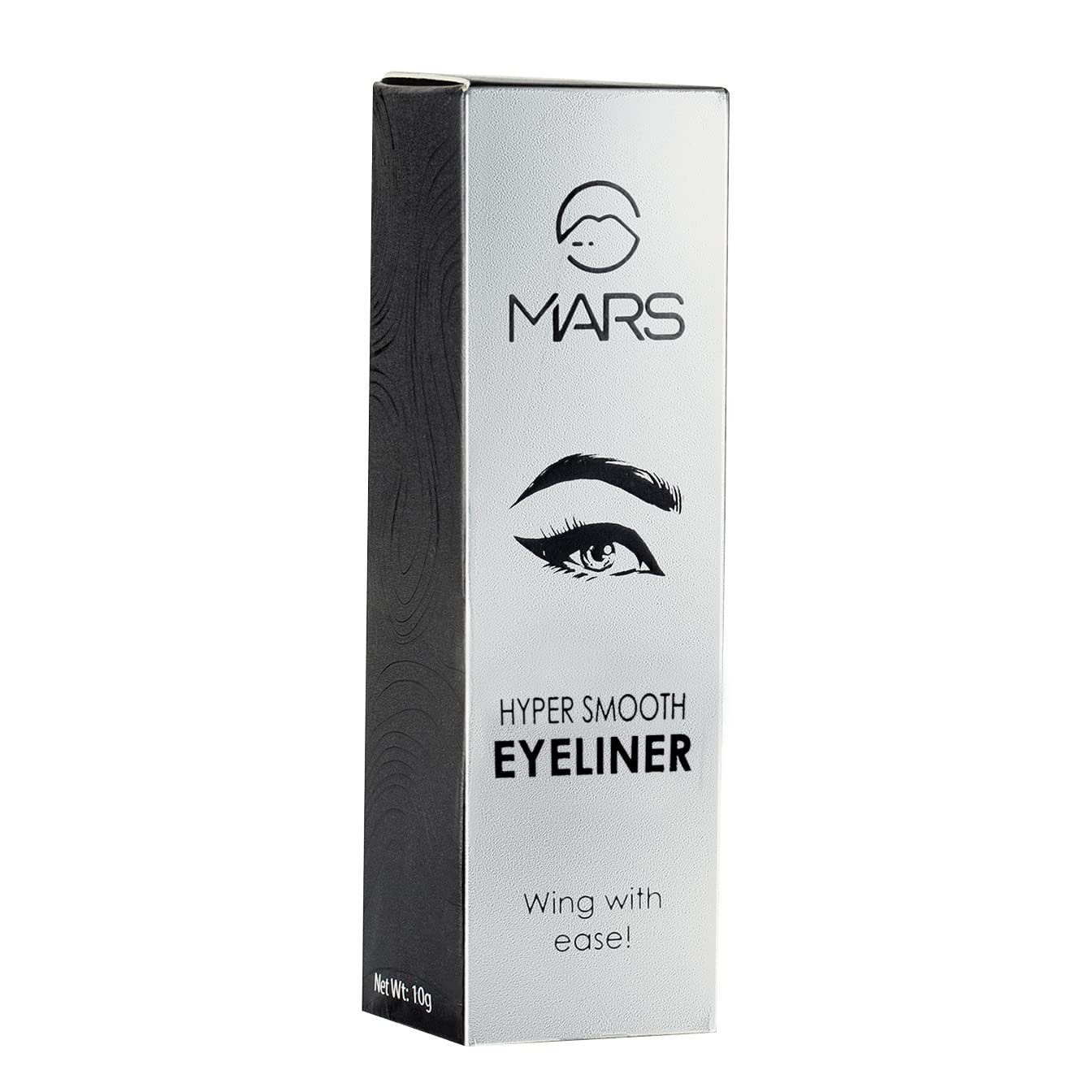 MARS Hyper Smooth Water Resistant Eyeliner | Long Lasting | Smudge Proof | One Swipe Precise Application Eye Liner for Women (10 gm) - Image 5