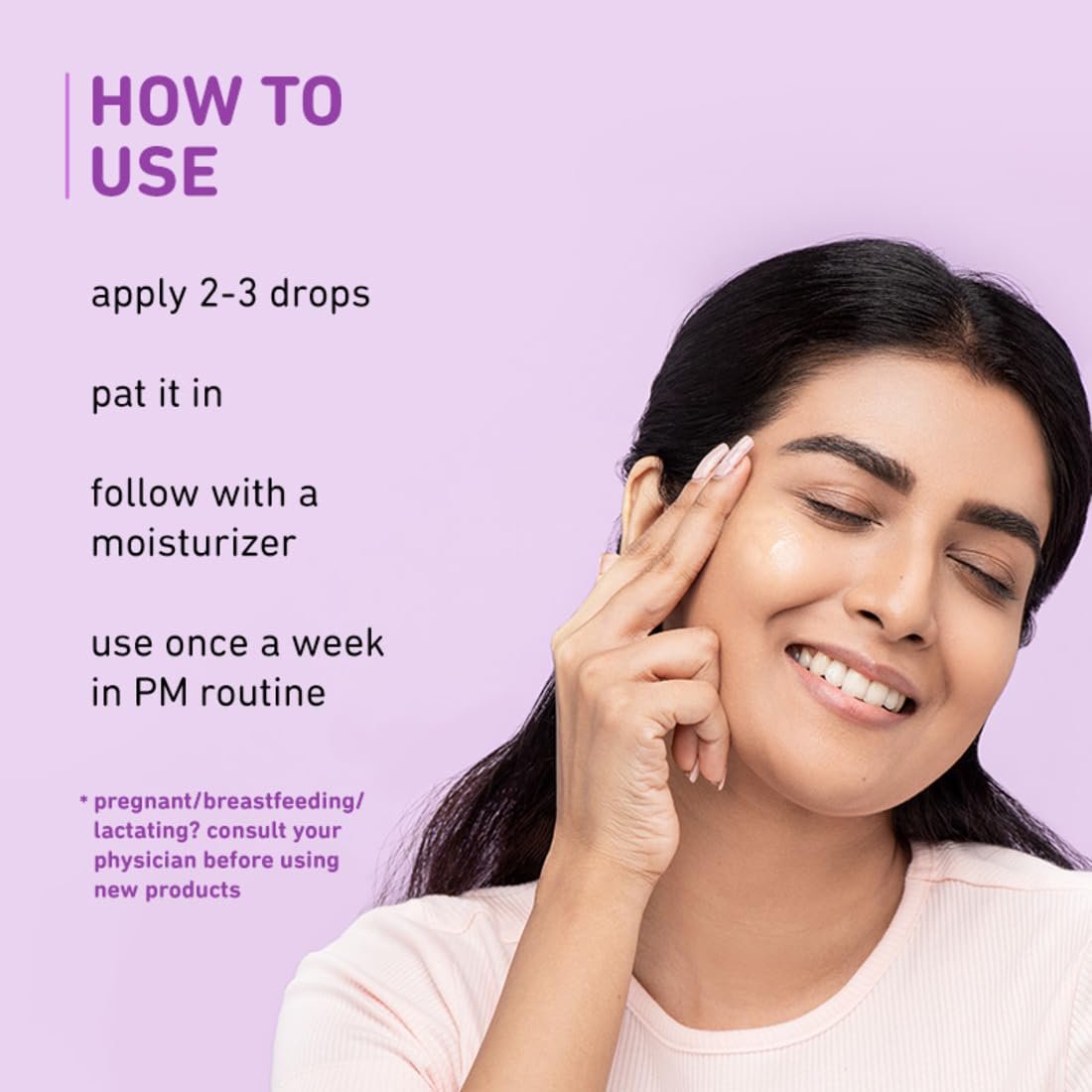 Plum 1% Retinol Advanced Anti Aging Night Face Serum with Bakuchiol | Boosts Collagen, Reduces Fine Lines & Wrinkles | Retinol Serum for Face | for Women & Men | Suits All Skin Types | 20ml - Image 5