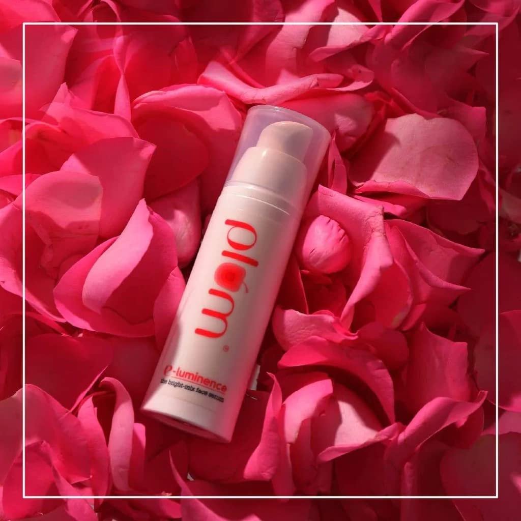 Plum E-Luminence “The Bright Mix” Face Serum | Vitamin E Facial Serum | Enriched with Niacinamide & Willow Bark | 100% Vegan, Cruelty Free