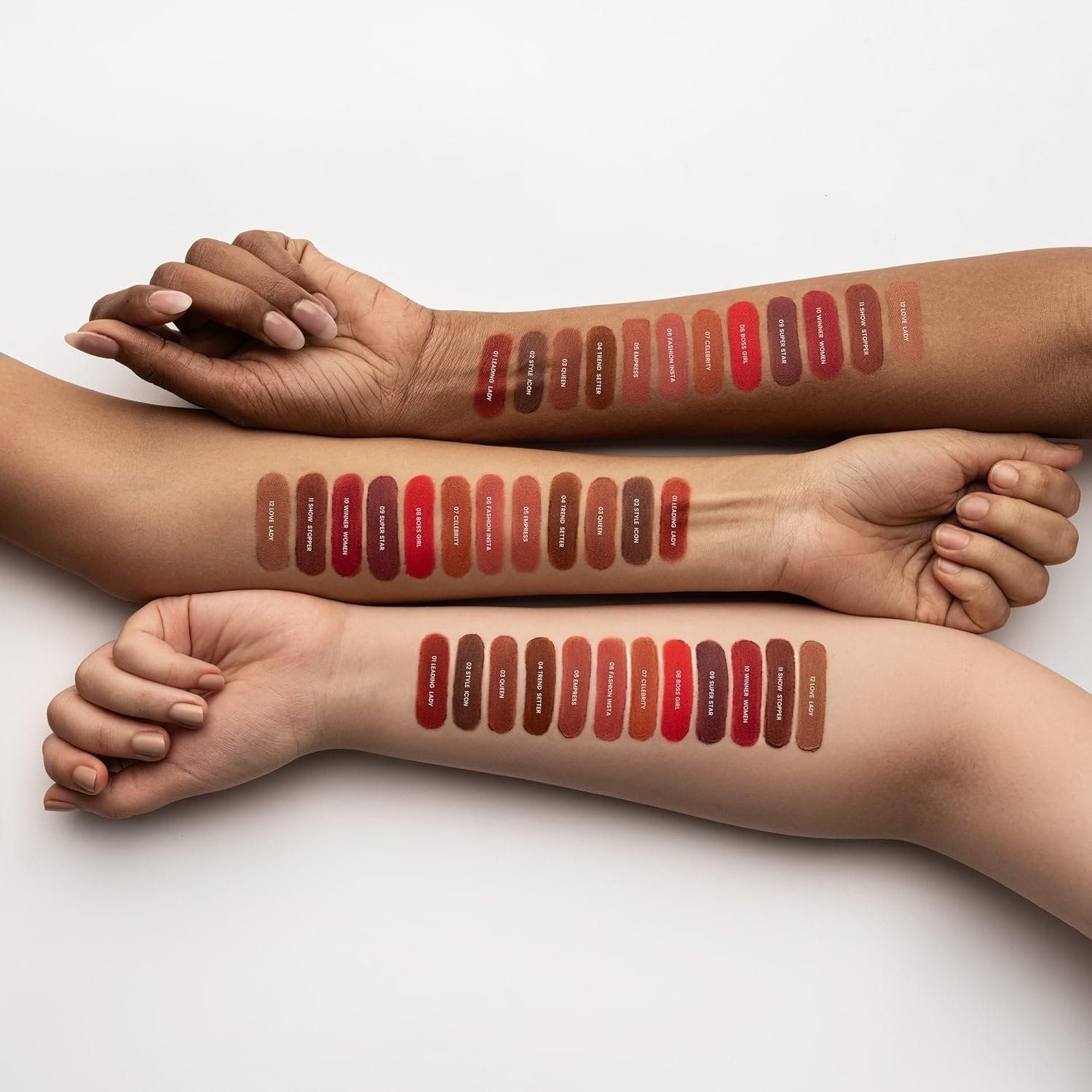 MARS Matte Muse Mousse Lipstick, 3ml, Highly Pigmented, Smooth Texture, Hydrating Formula, Blurry Lips Effect, Doe-Foot Applicator (10-WINNER WOMEN) - Image 5