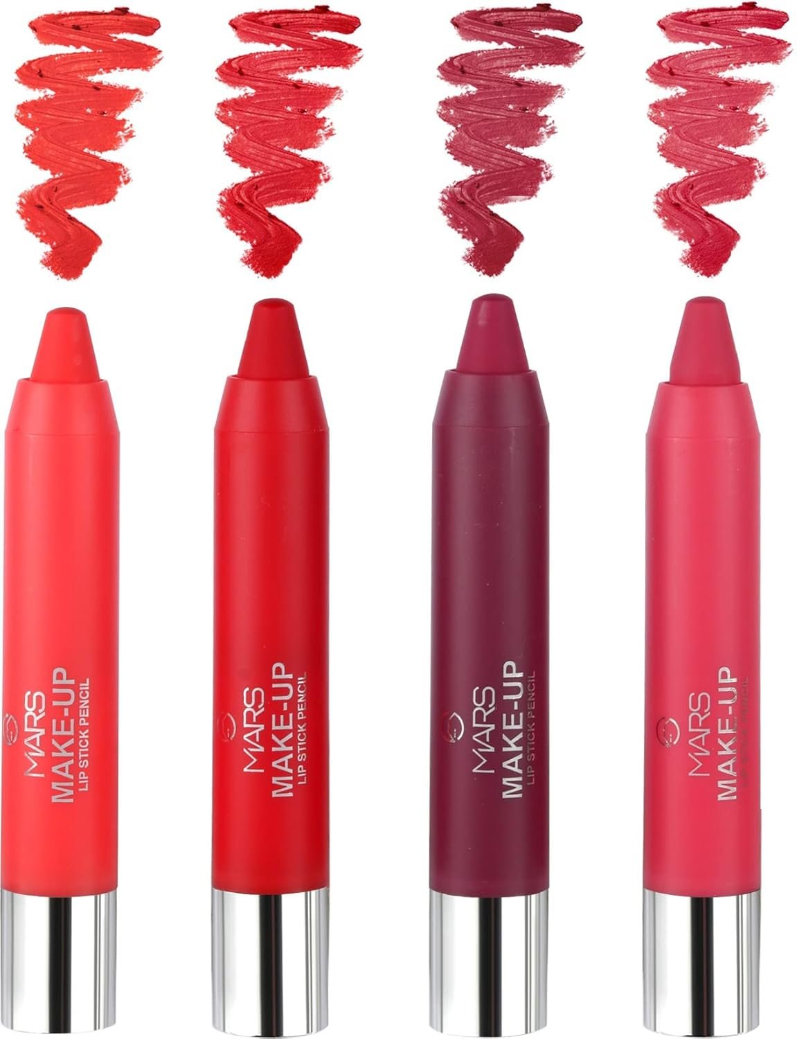 MARS Pigmented Matte Lipstick Pack of 4