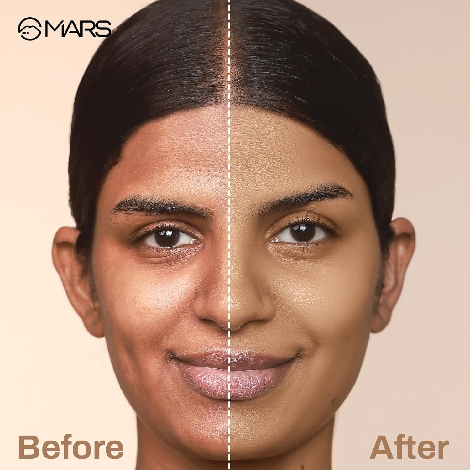 MARS SPF30 PA++++Zero Blend Weightless Foundation for Makeup (30ml) (04-ALMOND BUTTER) | Long-Lasting | Matte Finish | Buildable Coverage | Sweat-Proof - Image 4