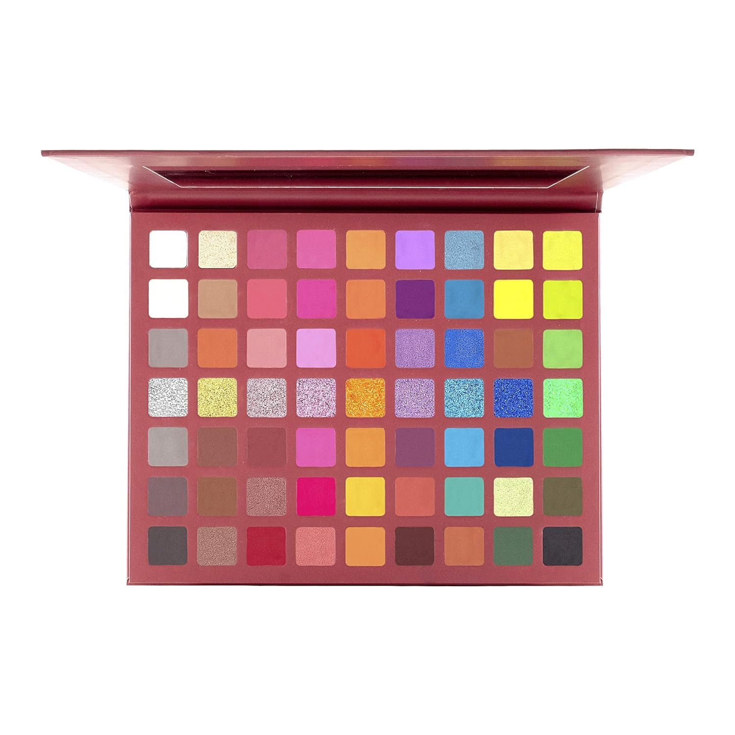 MARS Eyes Can Kill Eyeshadow Palette Powder With 63 Bright Colors (63.0 Gm), Multi, Shimmery Finish 12 Shades Back to Basics Eyeshadow Palette with Free Applicator (14.4 gm) (Shade-01)