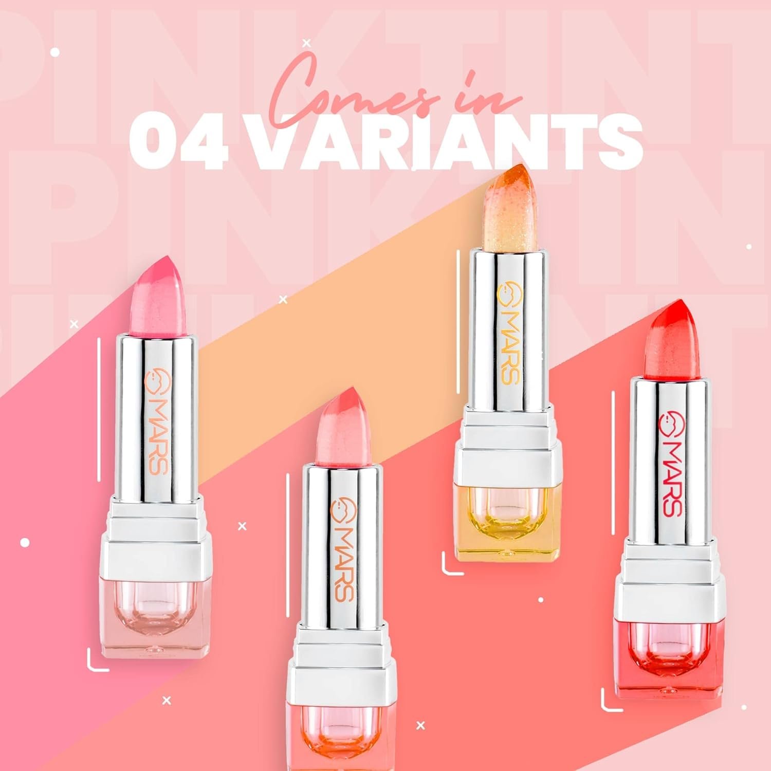 MARS Hydratint Lip Balm | Tinted Lip Moisturizer for Dry and Chapped Lips with Shea Butter and Vitamin-E (3.5gm) (WATERMELON) - Image 5