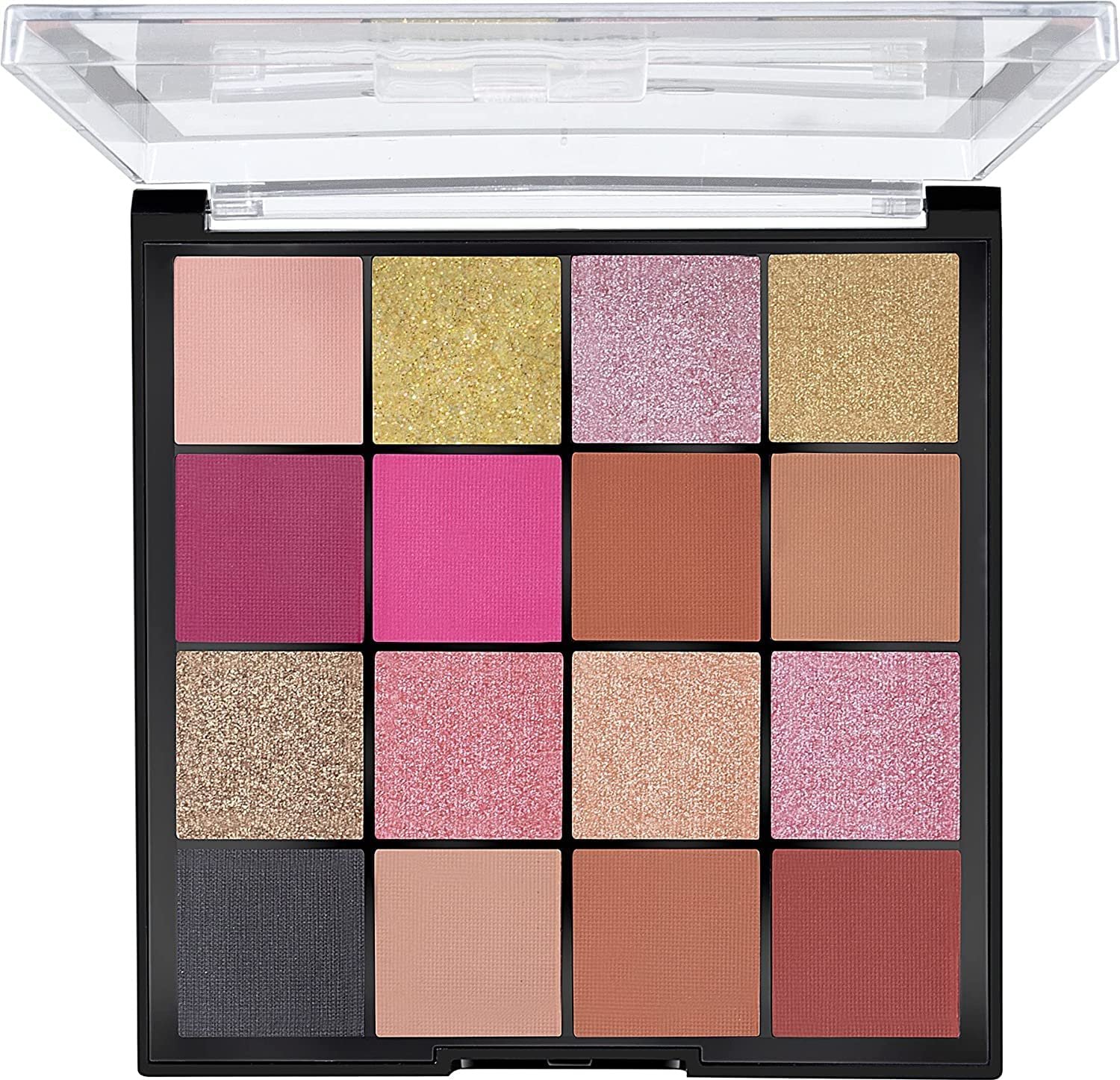 MARS Highly Pigmented Mesmereyes Smoky Eyes, 16-Color Eyeshadow Palette | Multicolor | Matte Finish | Shimmery Eye Shadow Palette
