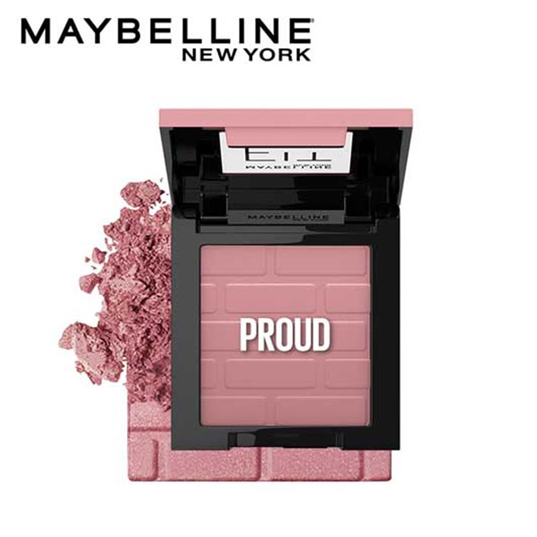 Maybelline New York New Fit Me Mono Blush, 16 hours Easy to Use Long-lasting Cheek Blush. Maybelline Pigmented Creamy Powder Blush Formula, Natural and True to Tone Blush - 40 Proud|4.5 grams - Image 2