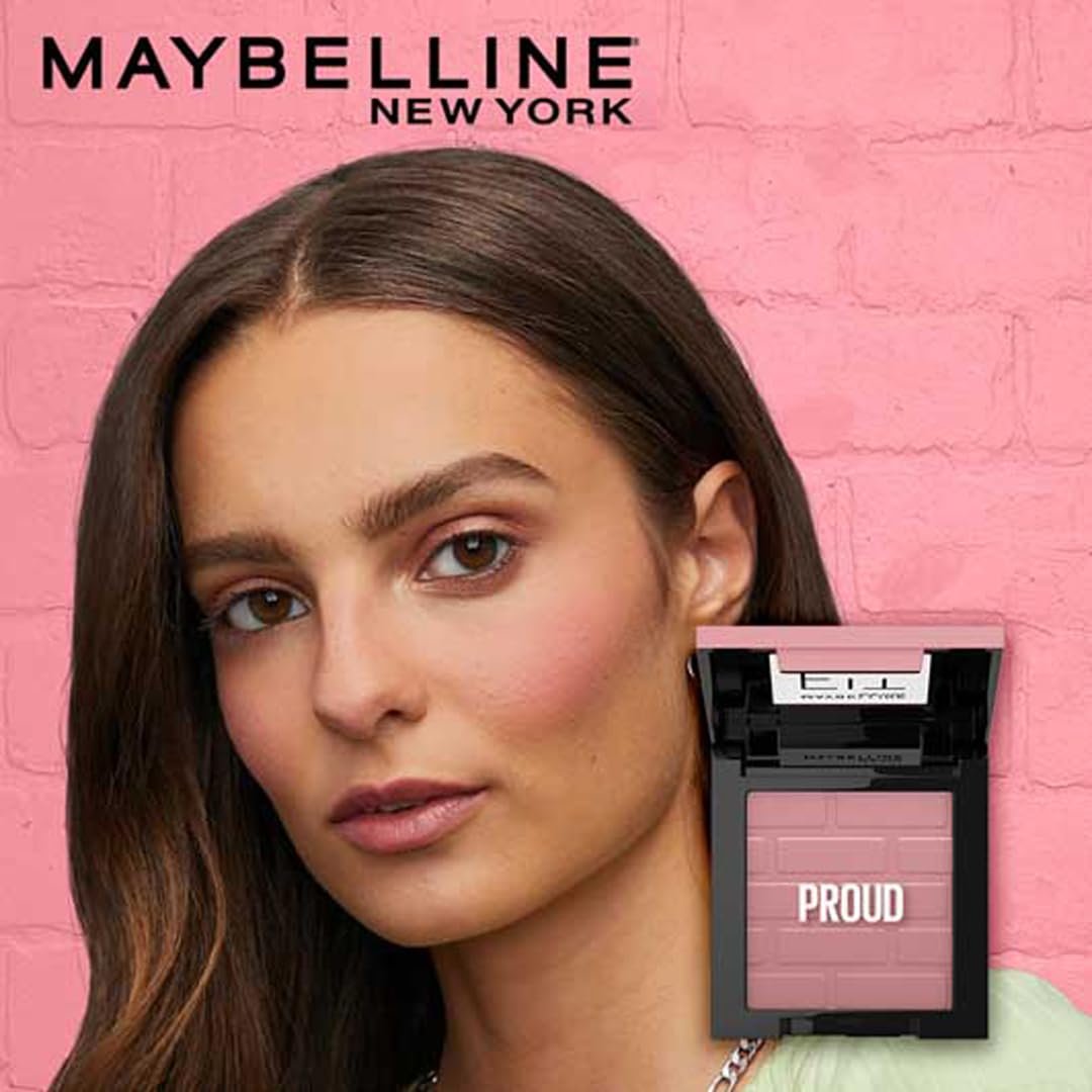 Maybelline New York New Fit Me Mono Blush, 16 hours Easy to Use Long-lasting Cheek Blush. Maybelline Pigmented Creamy Powder Blush Formula, Natural and True to Tone Blush - 40 Proud|4.5 grams - Image 3