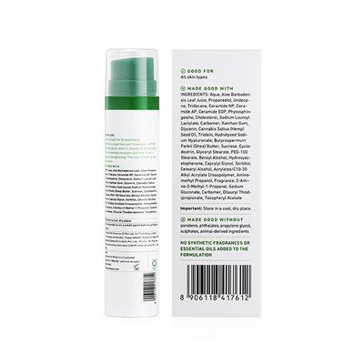 Plum Hemp & Ceramides Moisturizer – Strengthens Skin Barrier, Reduces Breakouts 50 gm